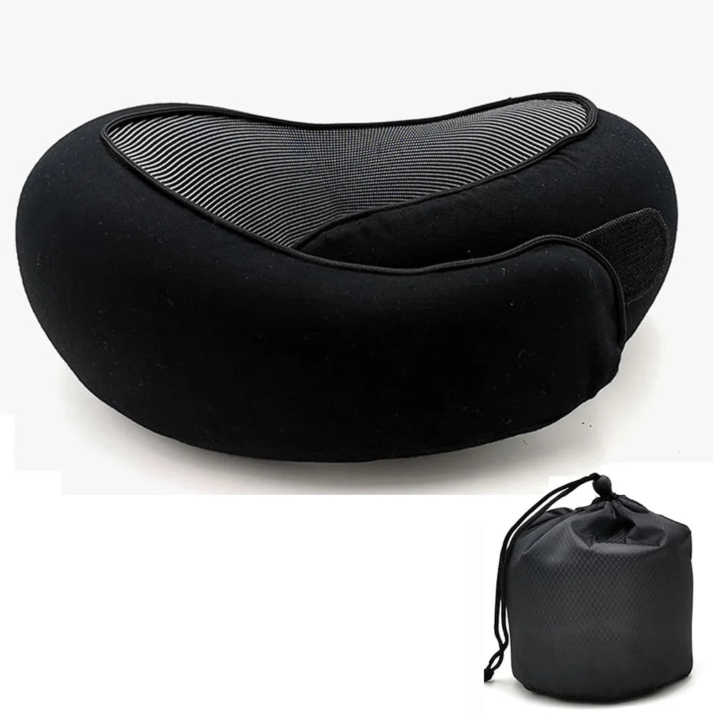 The Venturio Memory Foam Travel Pillow – Snail Design for Head & Neck Support