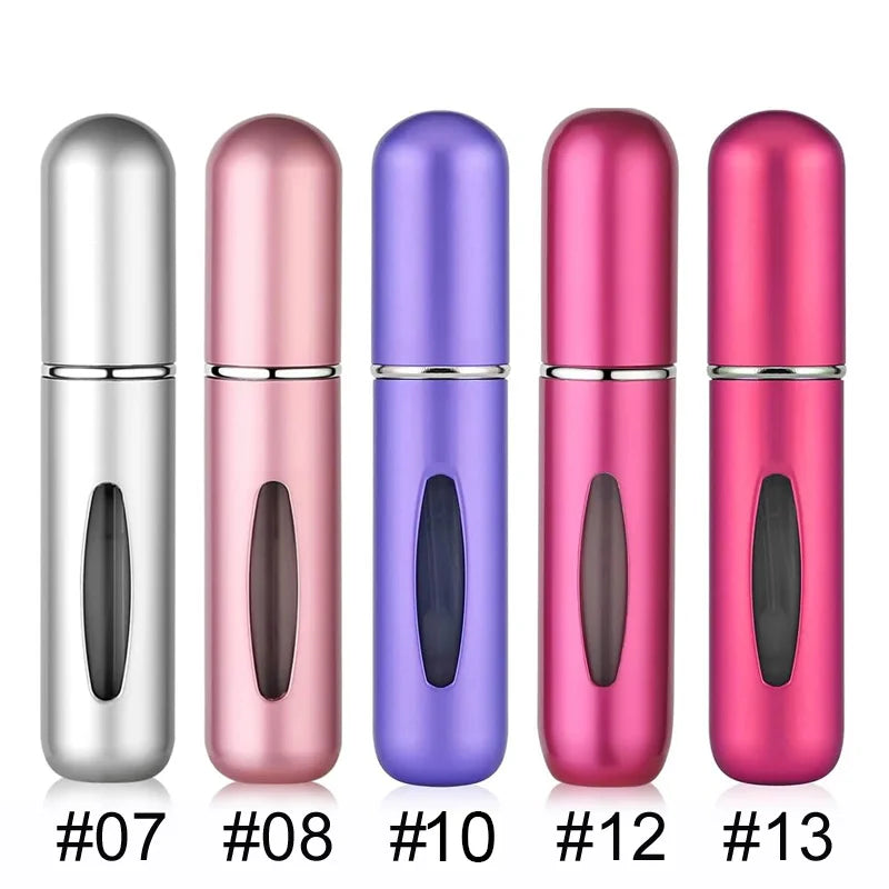 The Venturio 5ml Travel Perfume Bottle; Refillable Atomizer for Handbag & Pocket