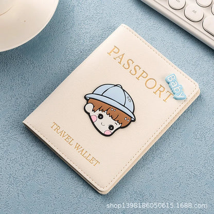 Anime Themed Passport Cover; Stylish Protection for Travel Essentials