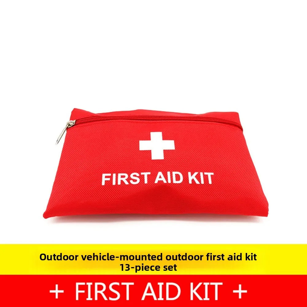 The Venturio 13-Piece First Aid Kit: Portable Emergency Kit for Travel & Outdoors