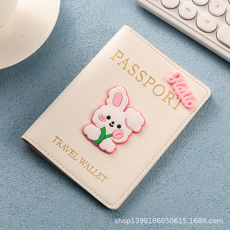 Anime Themed Passport Cover; Stylish Protection for Travel Essentials