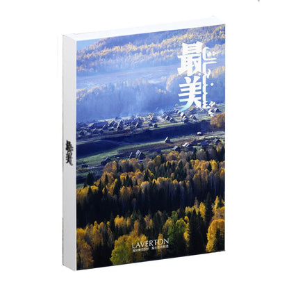 Travel Around The World Theme Postcards HD Scenic Greeting Card Journal Decoration Scrapbooking Background Card Wall Stickers