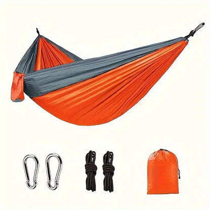 The Venturio Single Camping Hammock: Portable & Breathable Parachute Nylon