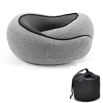 The Venturio Memory Foam Travel Pillow – Snail Design for Head & Neck Support