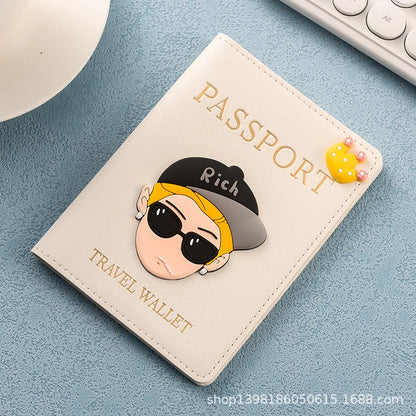 Anime Themed Passport Cover; Stylish Protection for Travel Essentials