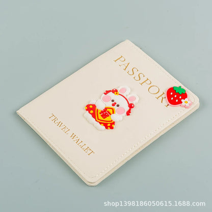 Anime Themed Passport Cover; Stylish Protection for Travel Essentials