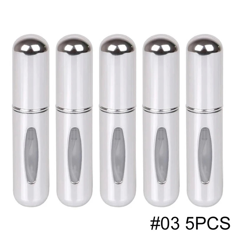 The Venturio 5ml Travel Perfume Bottle; Refillable Atomizer for Handbag & Pocket