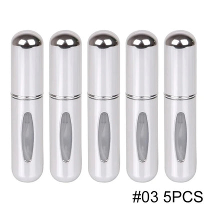 The Venturio 5ml Travel Perfume Bottle; Refillable Atomizer for Handbag & Pocket