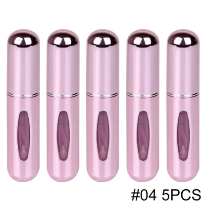 The Venturio 5ml Travel Perfume Bottle; Refillable Atomizer for Handbag & Pocket